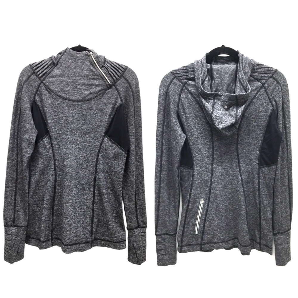 Lululemon Run Back On Track Pullover Sweater
Heathered Black Size 8